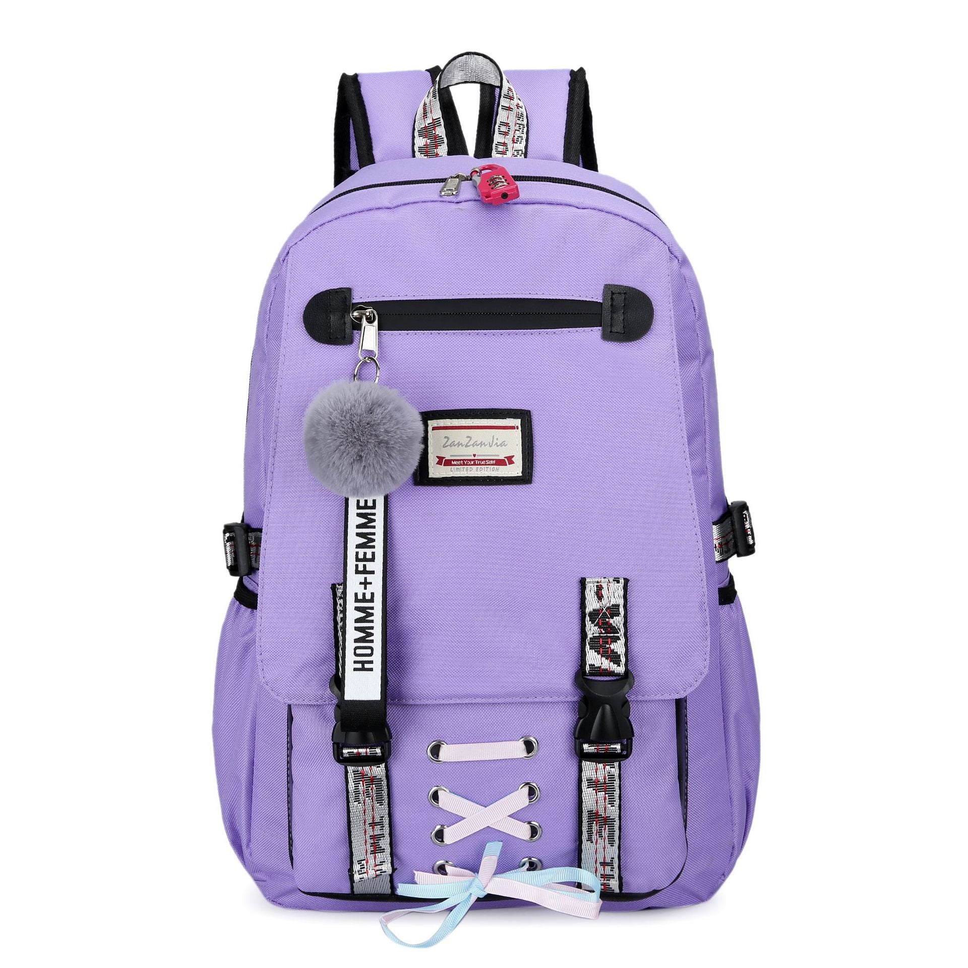 New Korean Ladies Backpack Student School Bag Outdoor Leisure Travel Bag